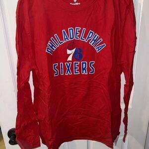 Philadelphia 76ers Fanatics Victory Arch Long Sleeve T-Shirt